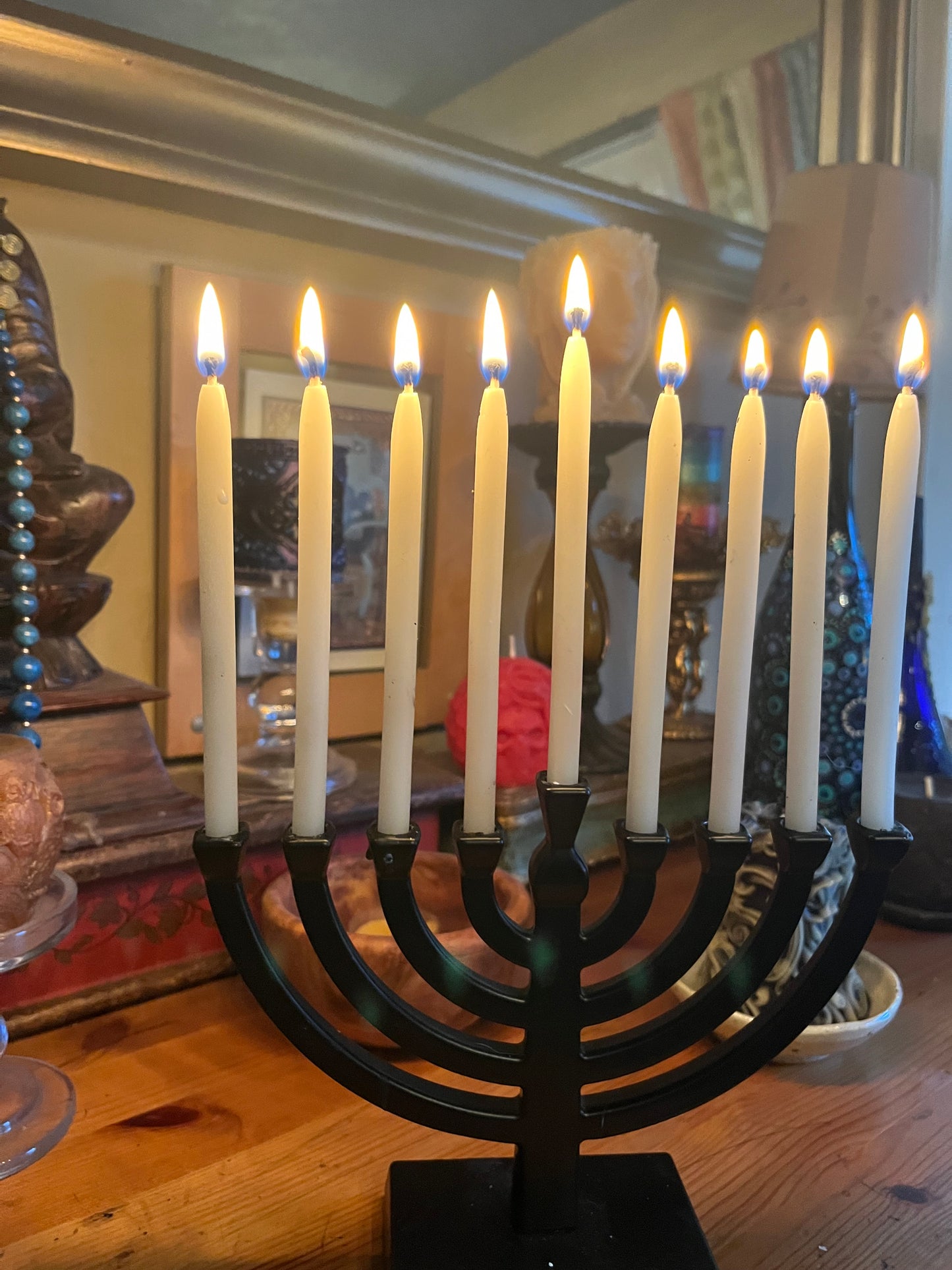 100% Pure Beeswax Hanukkah Chanukah Candles