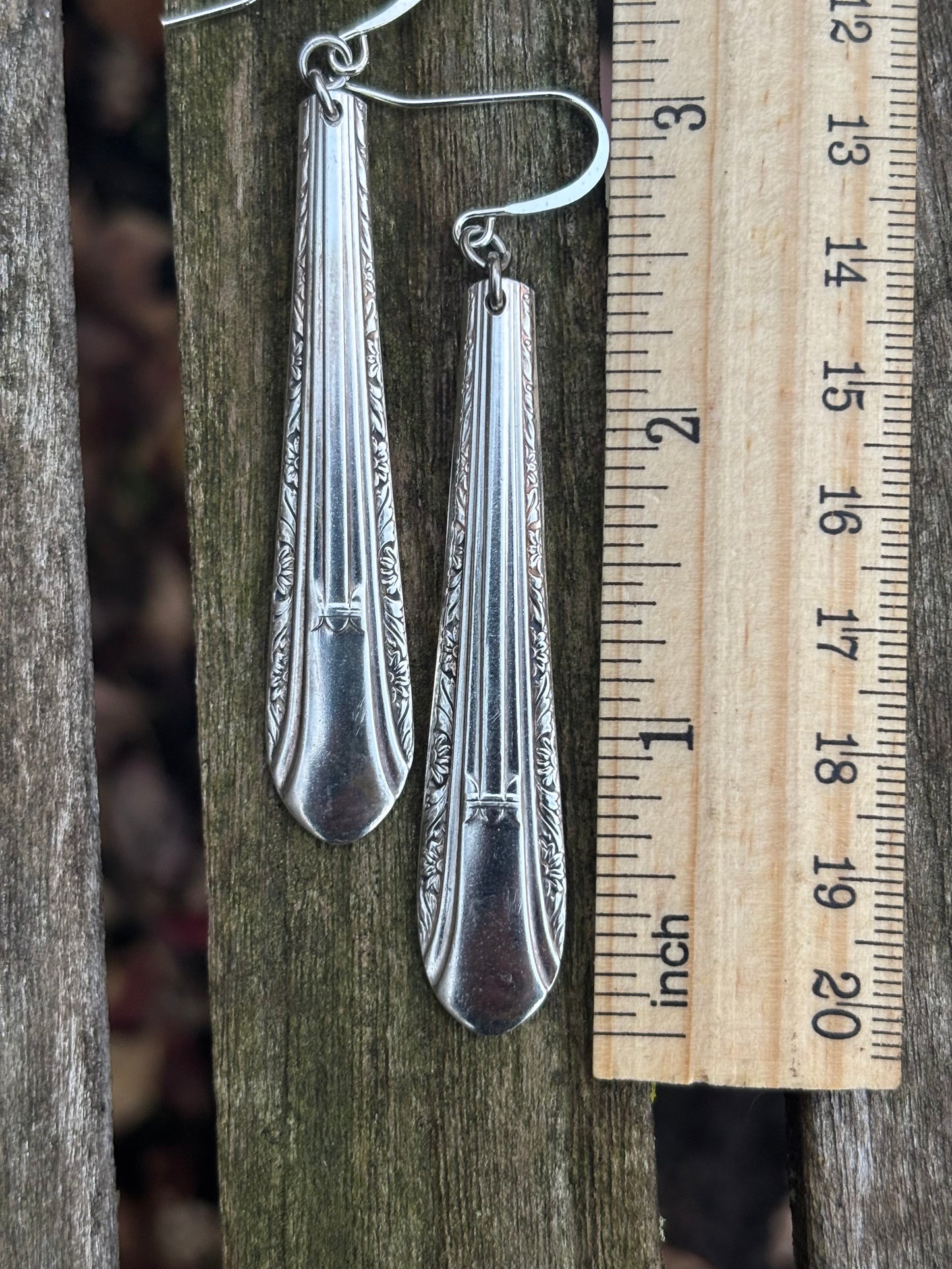 Up-Cycled Vintage Silverware Earrings