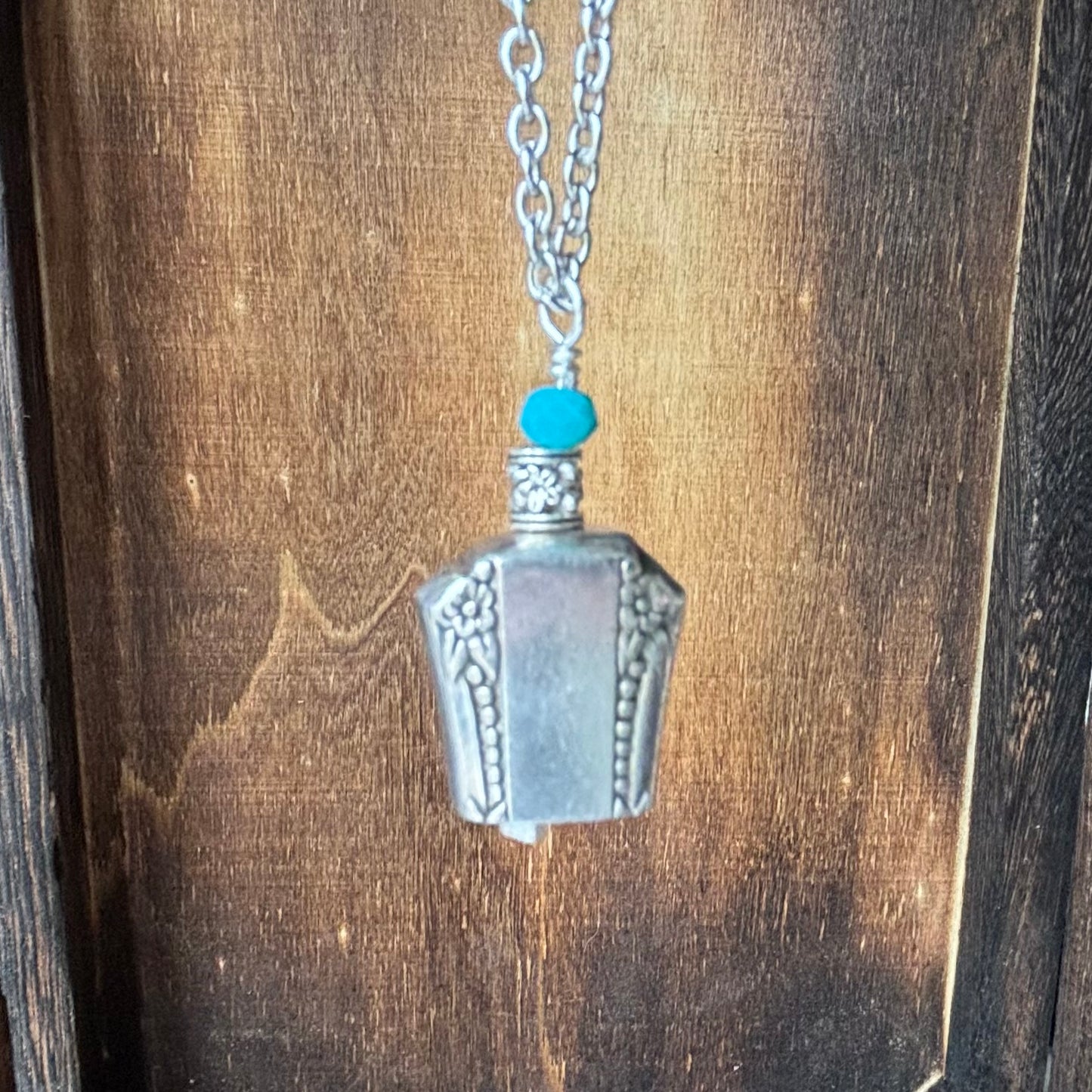Up-Cycled Vintage Silverware Fairy/Angel Bell Pendant