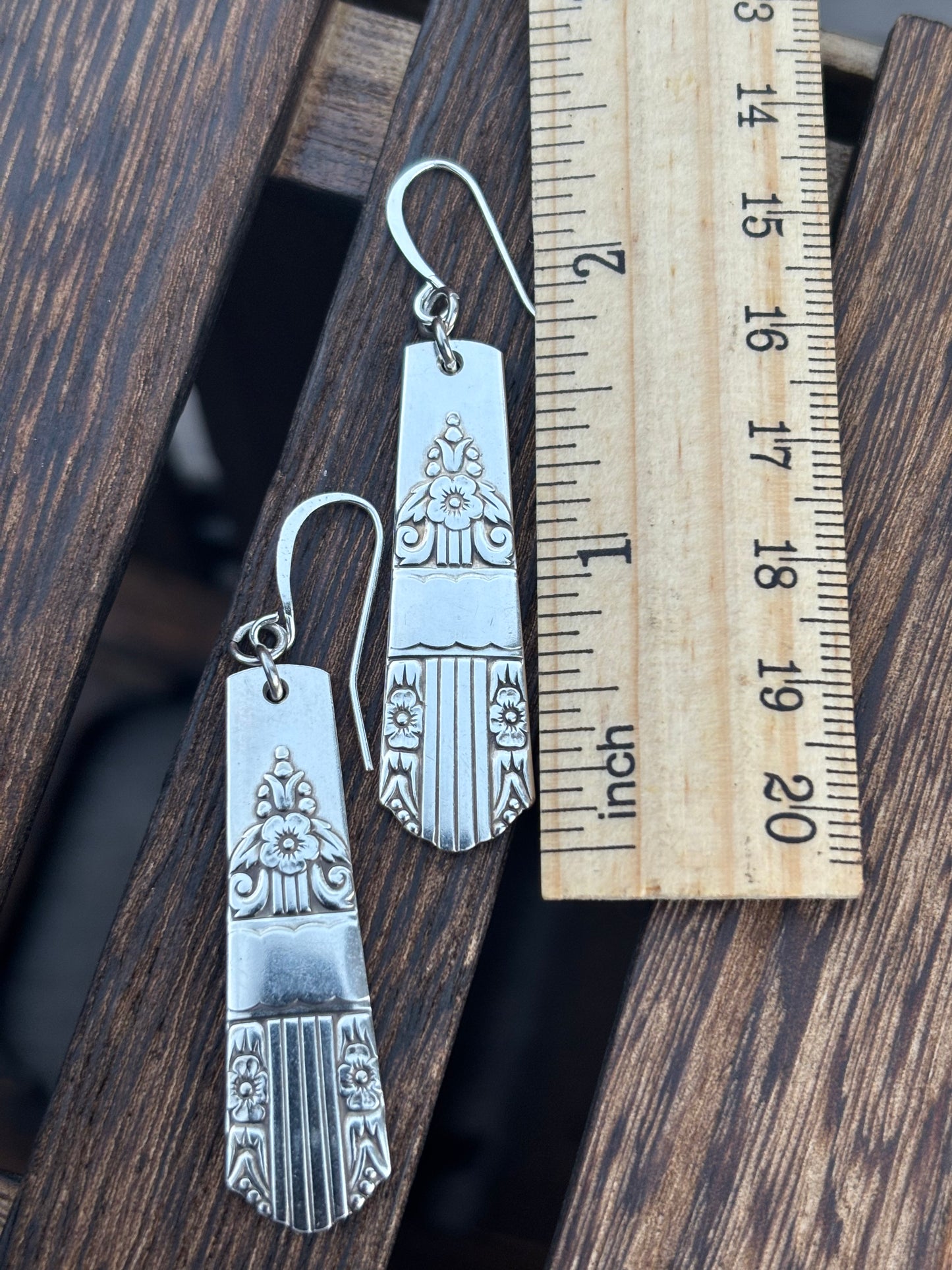 Up-Cycled Vintage Silverware Earrings