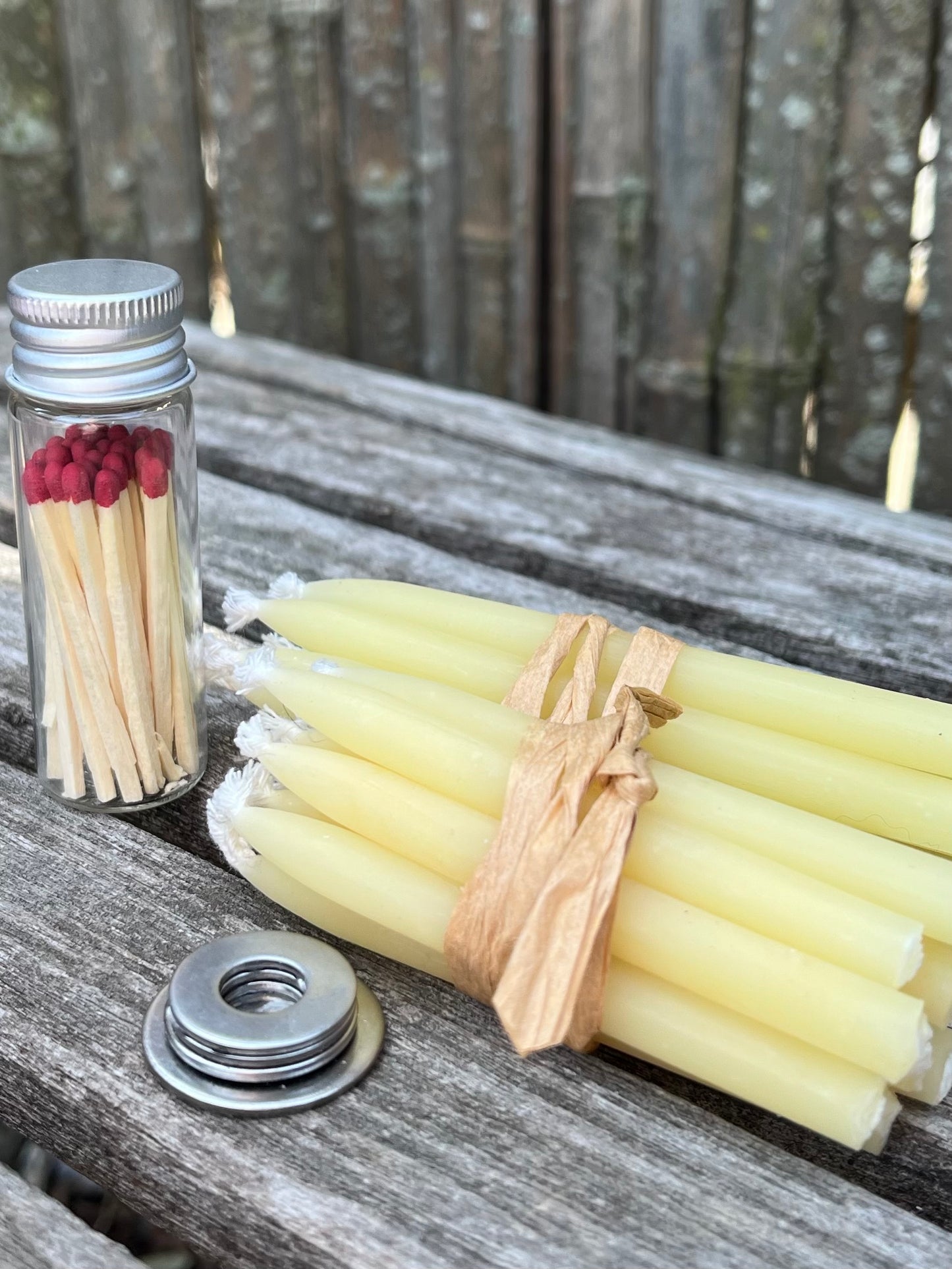 100% Pure Beeswax Reading Meditation Journaling Candles