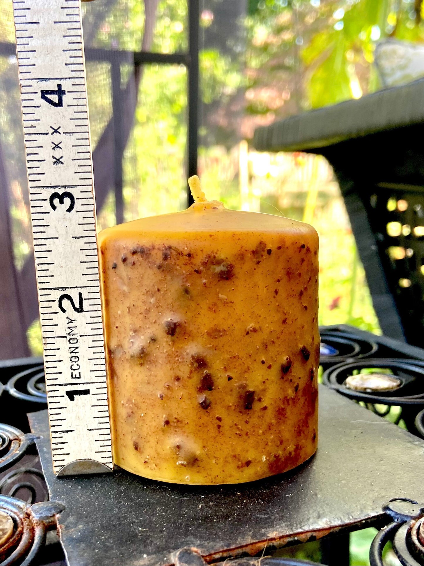 100% Pure Beeswax Candle-Spell Candle-Ritual Candle-Wiccan Candle-Beeswax Pillar-Meditation Candle- Dragon’s Blood-Cinnamon-Clove
