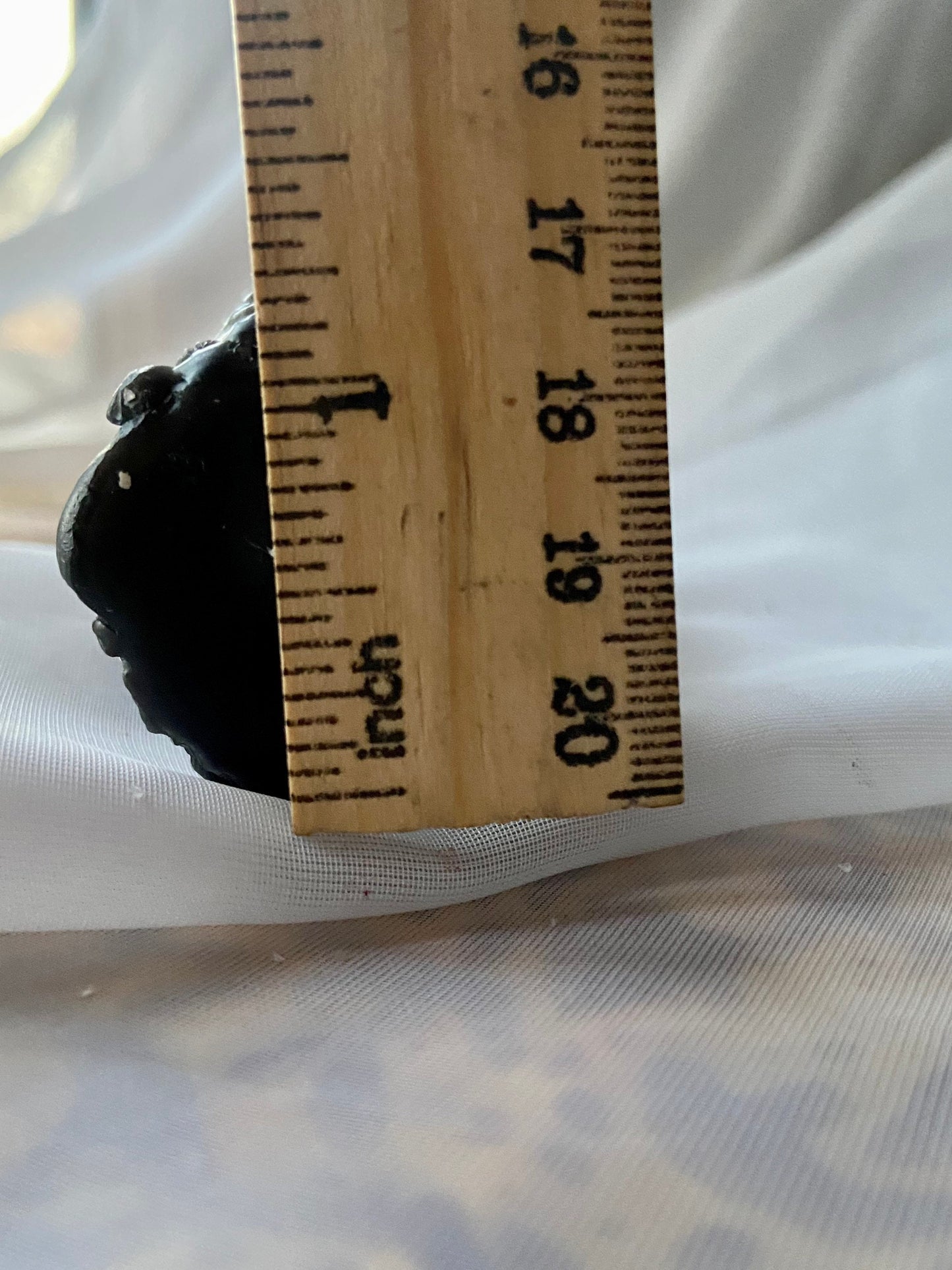 100% Pure Black Beeswax GODDESS Candle.