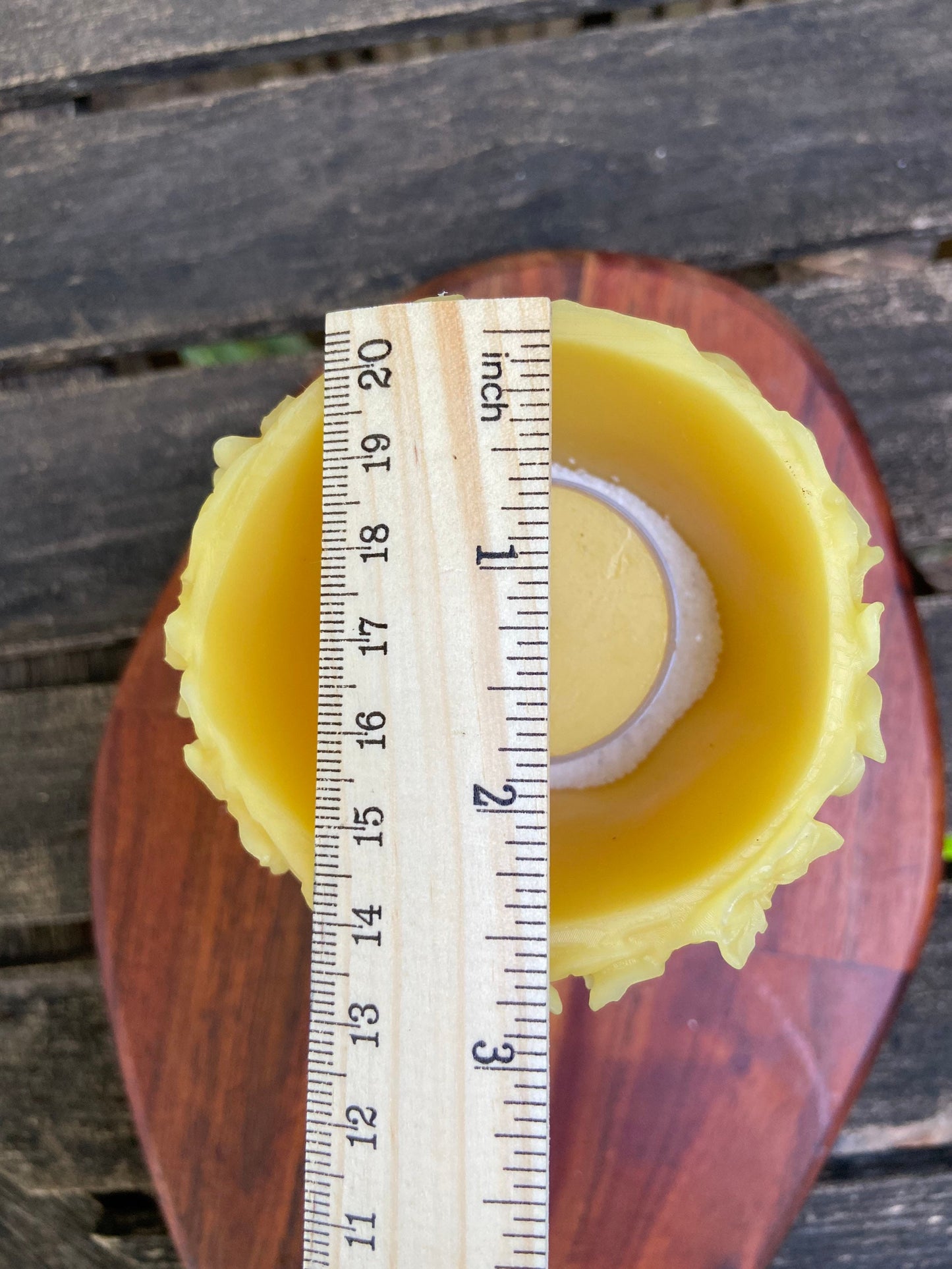 100% Pure Beeswax Luminary-Lantern-Tea Light Holder-Candle-Candle Holder-Goddess-Fairy-Lady