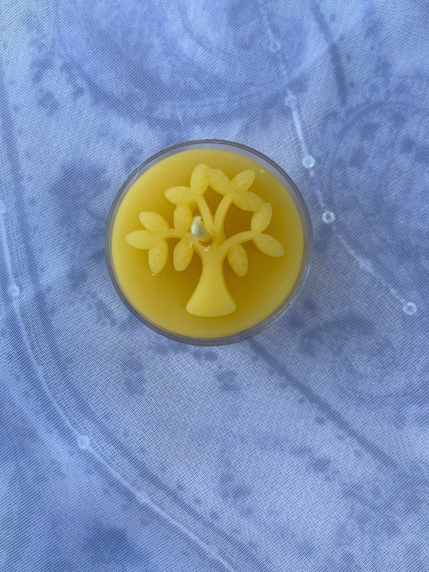 Tree of Life-100% Pure Beeswax Tealight Candles- Pure Beeswax Tea Light Candles-Set of 6/12/18/24
