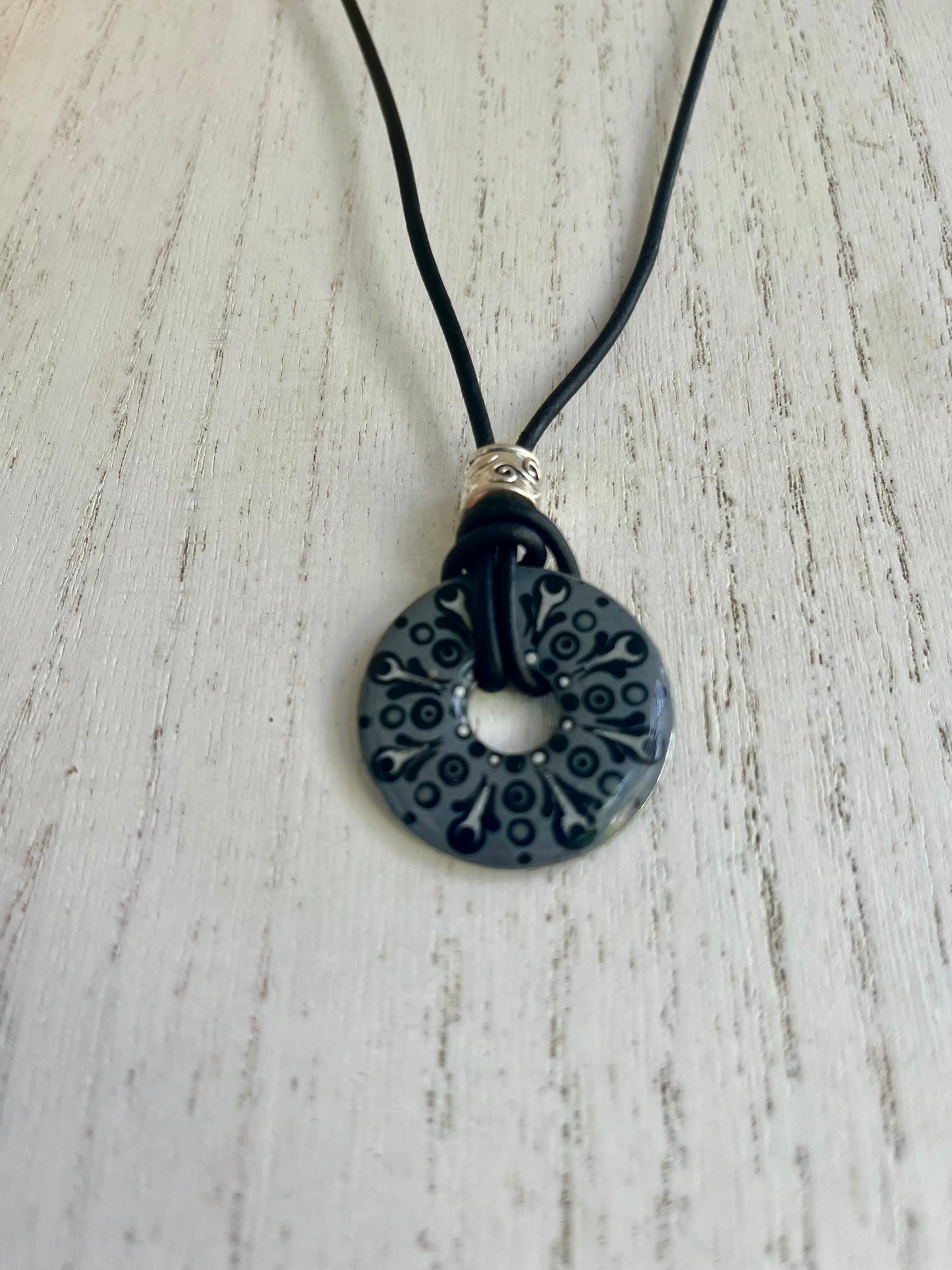 Dot Mandala Adjustable Boho Necklace