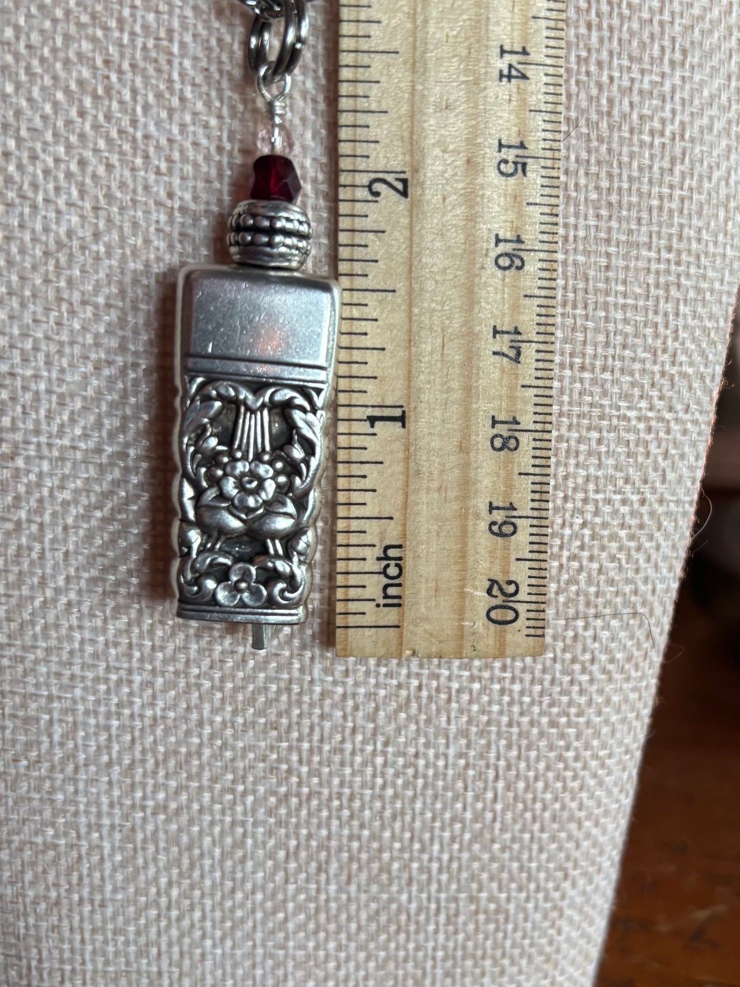 Up-Cycled Vintage Silverware Fairy/Angel Bell Pendant