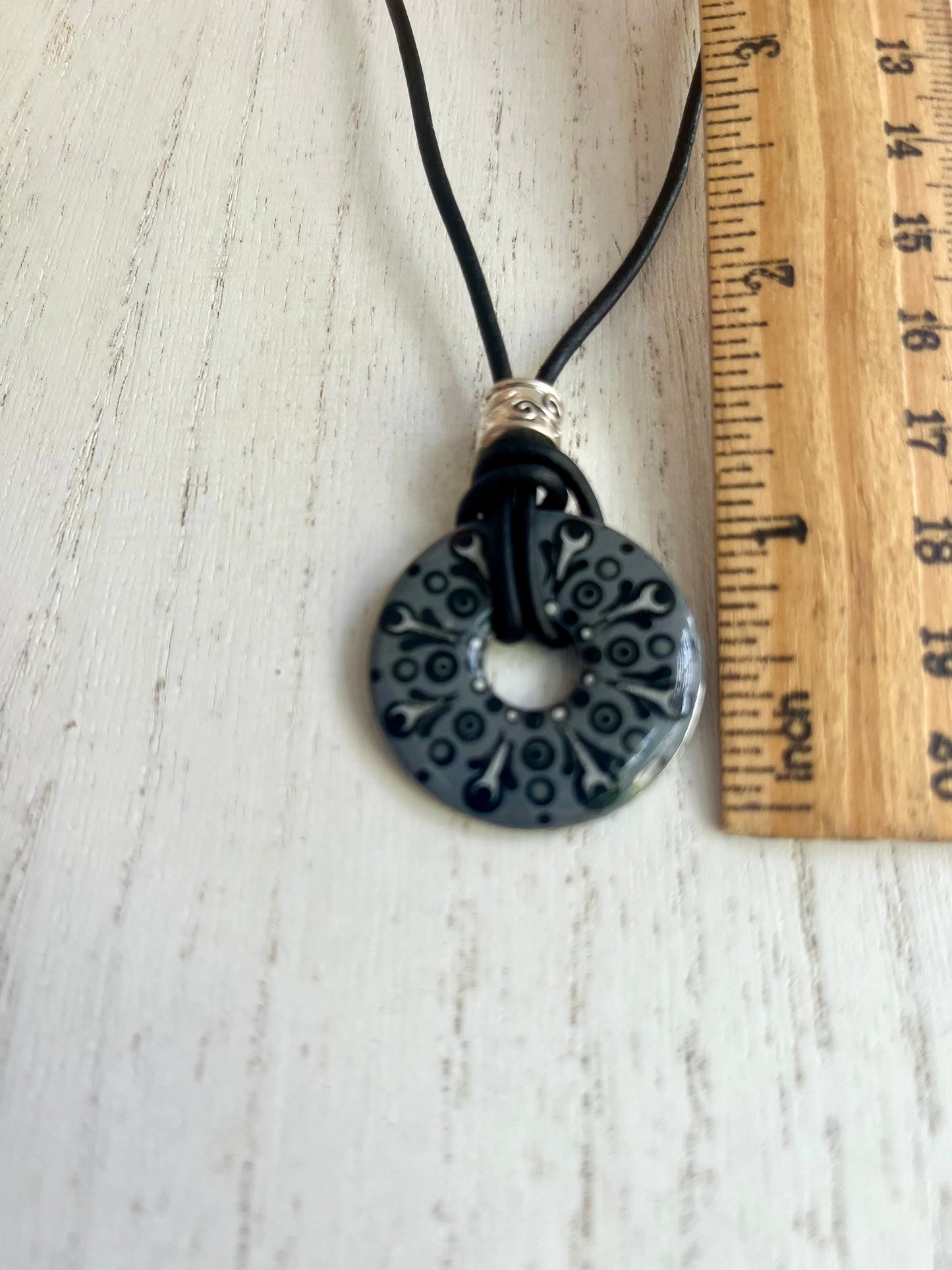 Dot Mandala Adjustable Boho Necklace