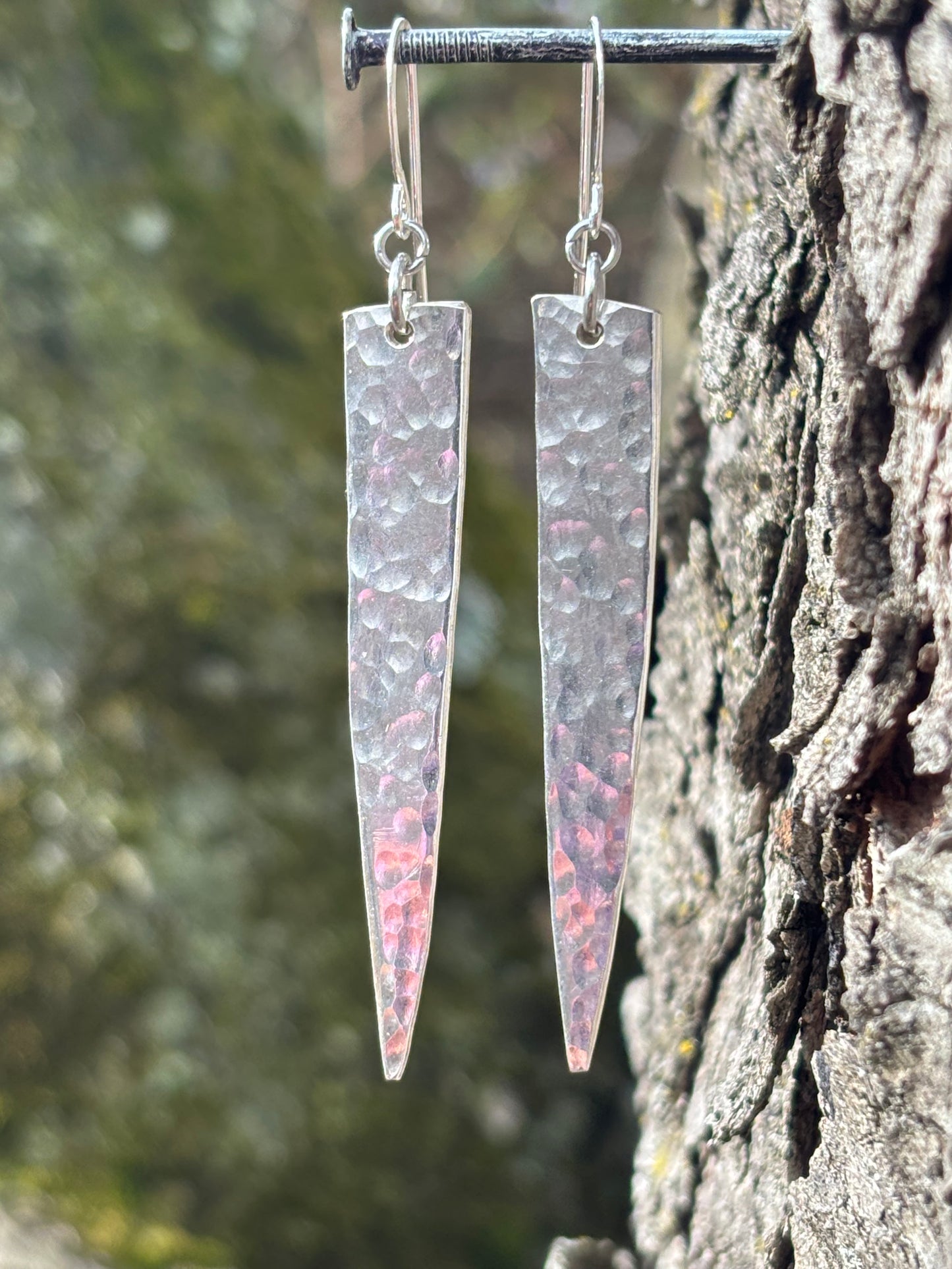 Vintage Up-Cycled Silverware Fork Tine Earrings
