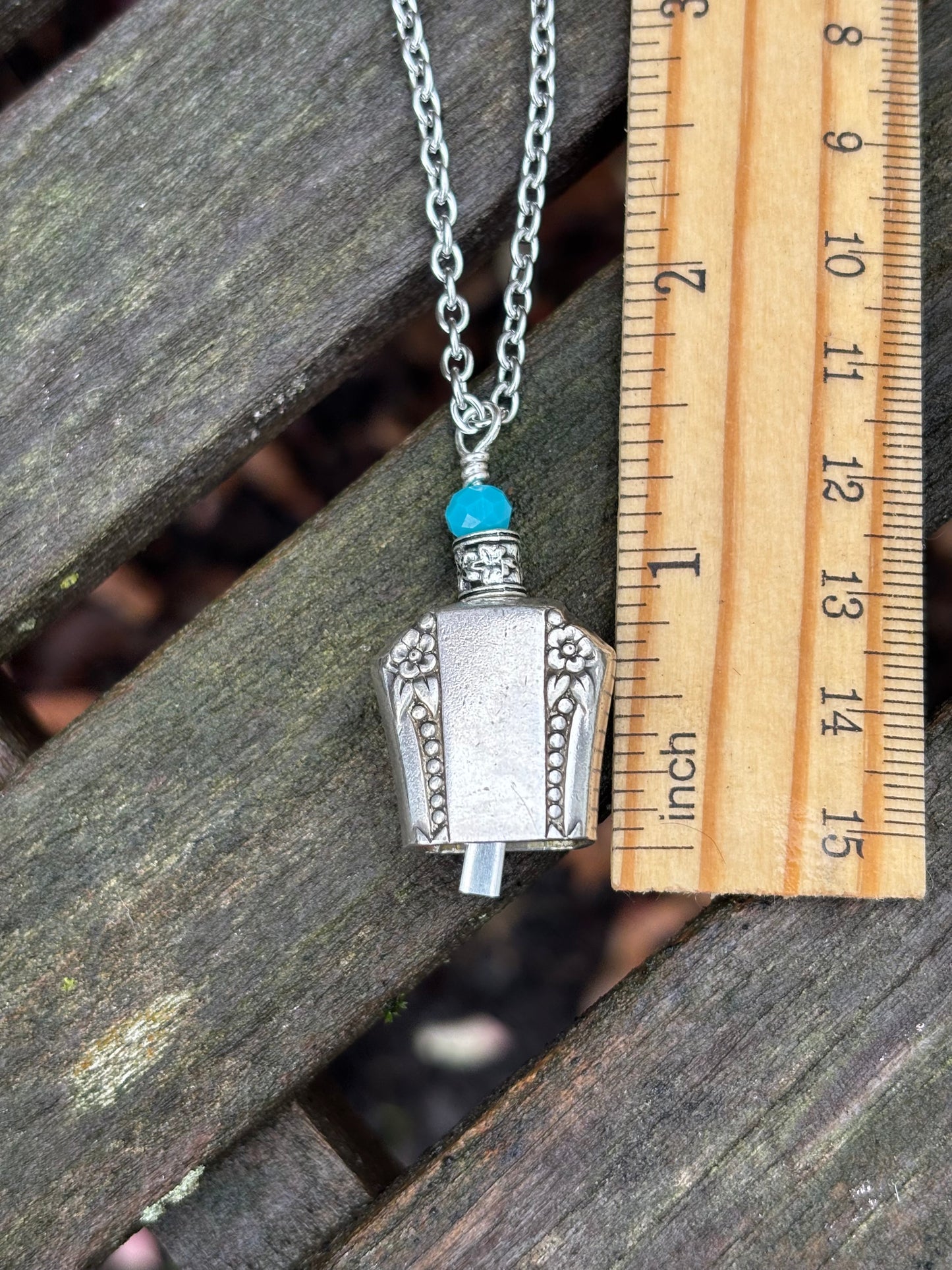 Up-Cycled Vintage Silverware Fairy/Angel Bell Pendant