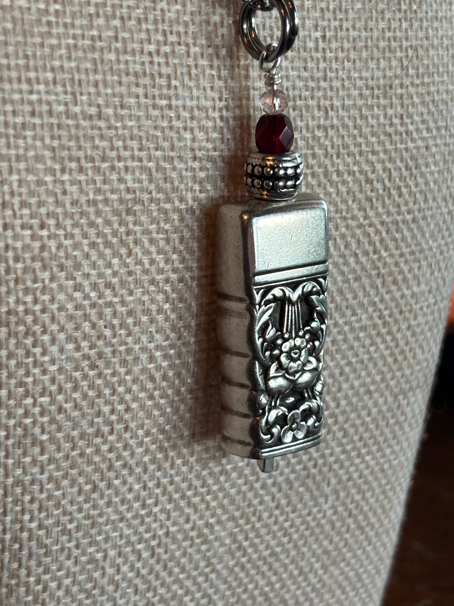 Up-Cycled Vintage Silverware Fairy/Angel Bell Pendant