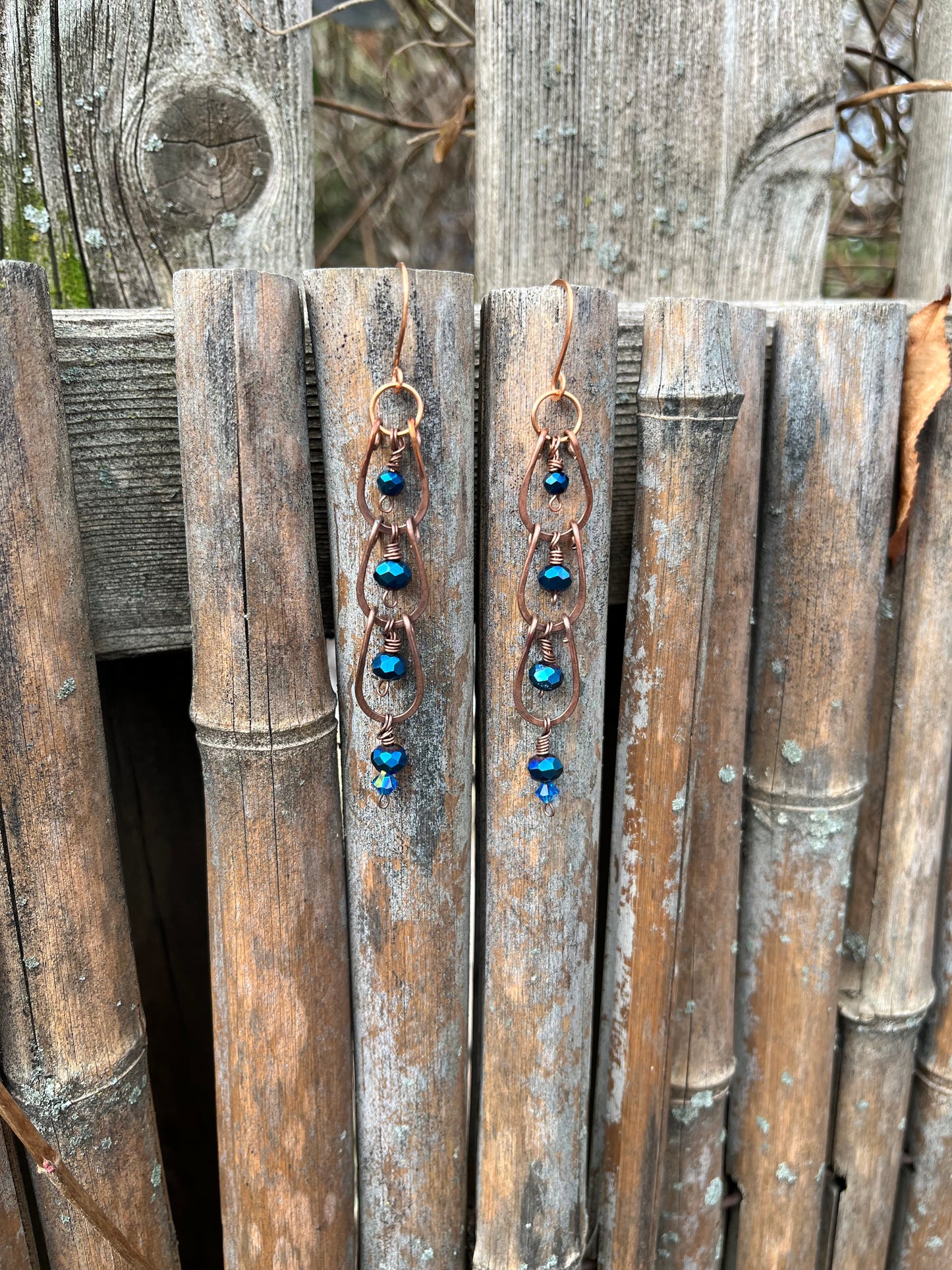 Copper Wire Earrings