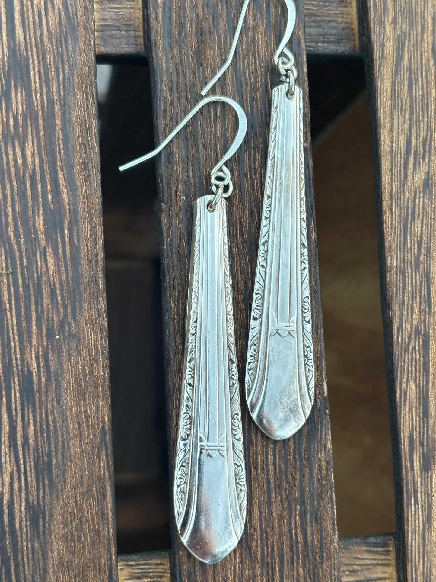 Up-Cycled Vintage Silverware Earrings