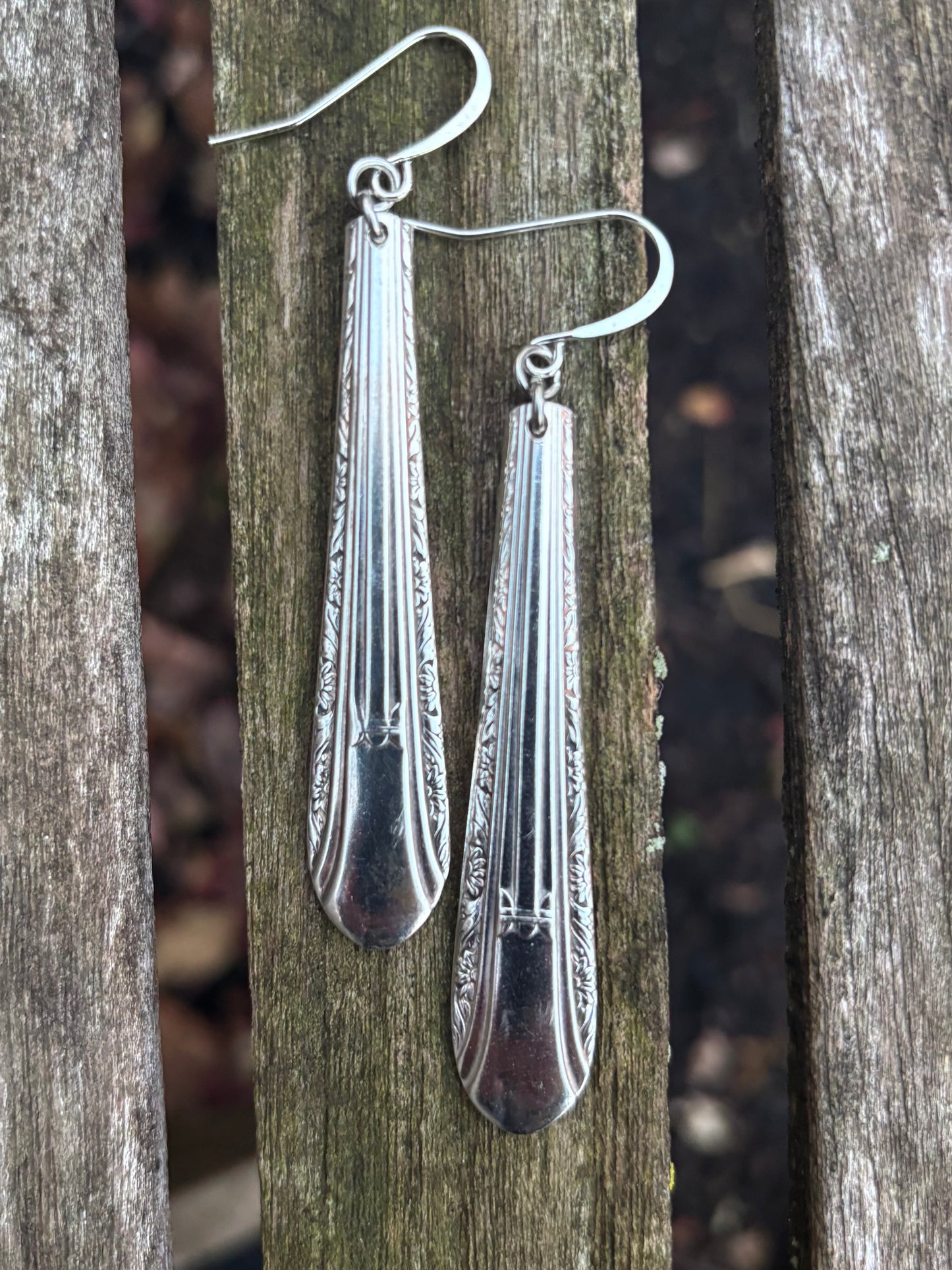 Up-Cycled Vintage Silverware Earrings