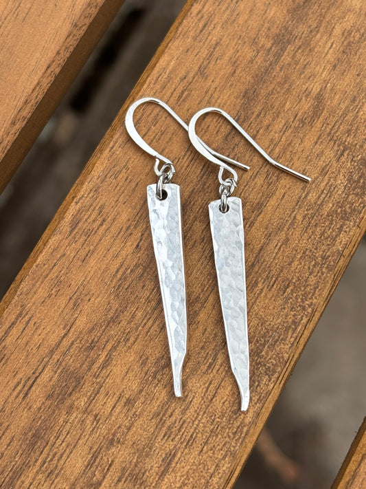 Vintage Up-Cycled Silverware Fork Tine Earrings