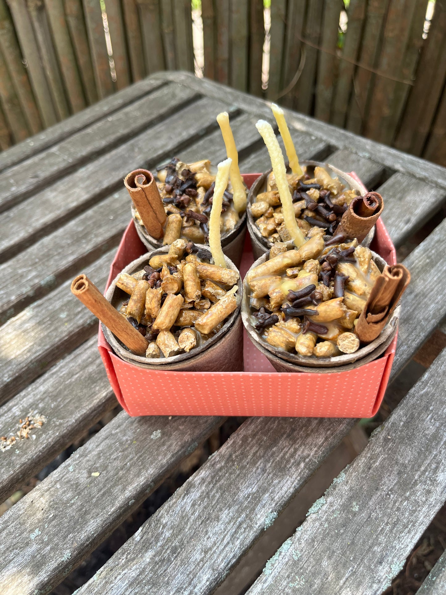 Beeswax Fire Starters