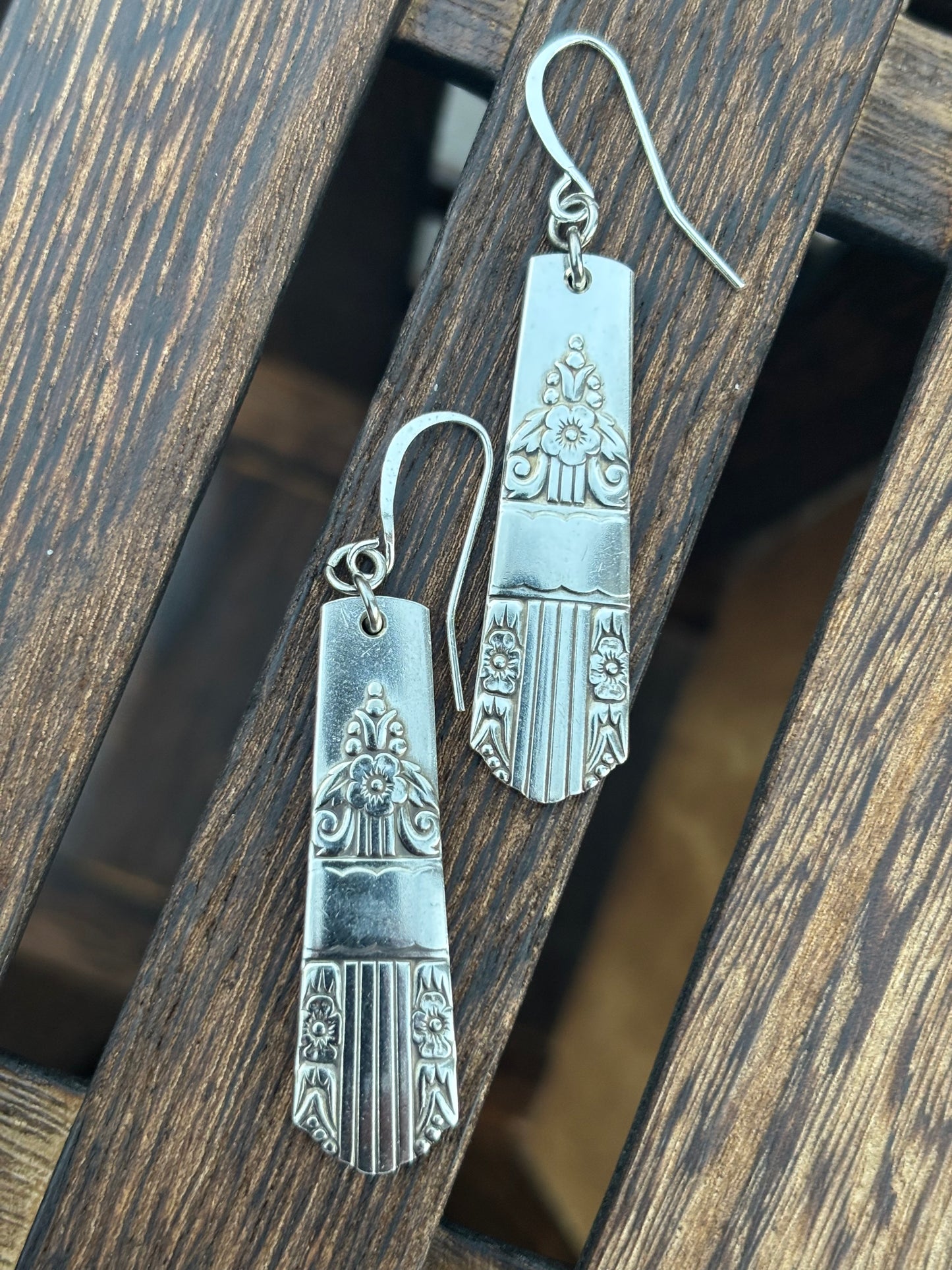 Up-Cycled Vintage Silverware Earrings