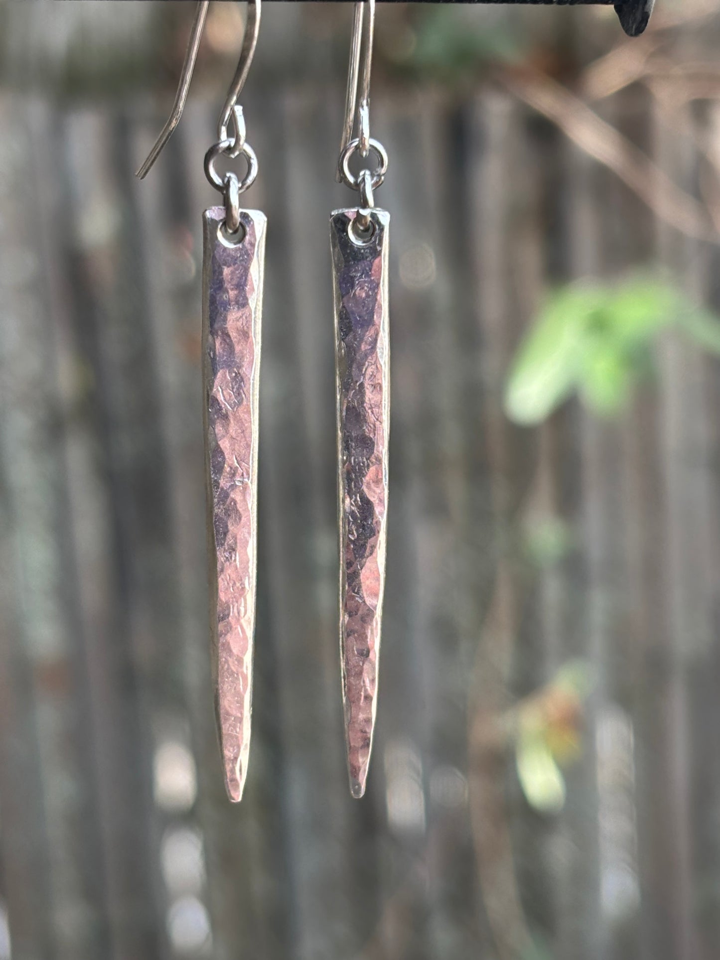 Vintage Up-Cycled Silverware Fork Tine Earrings
