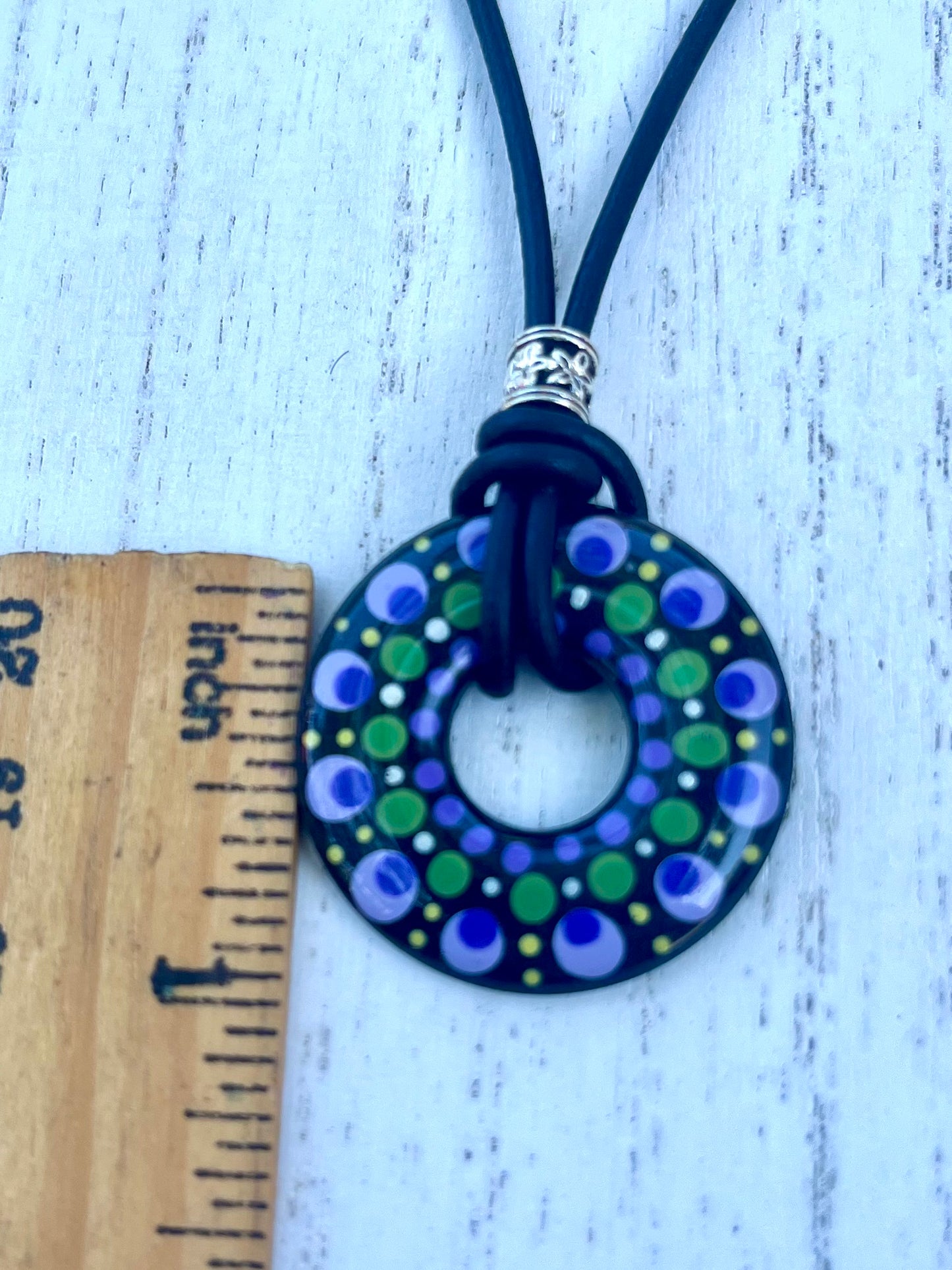 Dot Mandala Adjustable Boho Necklace