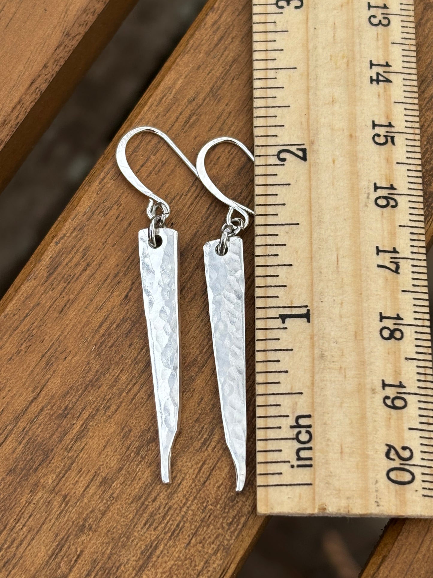 Vintage Up-Cycled Silverware Fork Tine Earrings