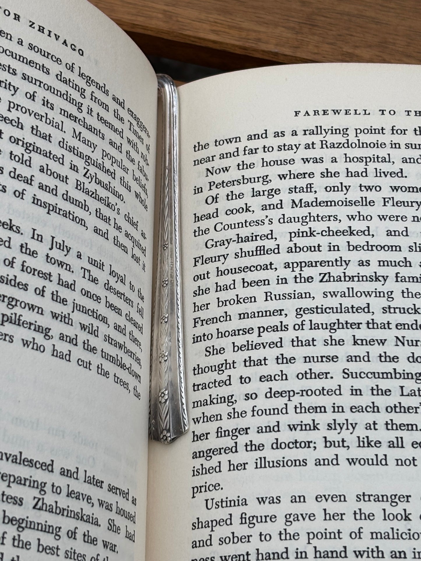 Up-Cycled Vintage Silverware Bookmark