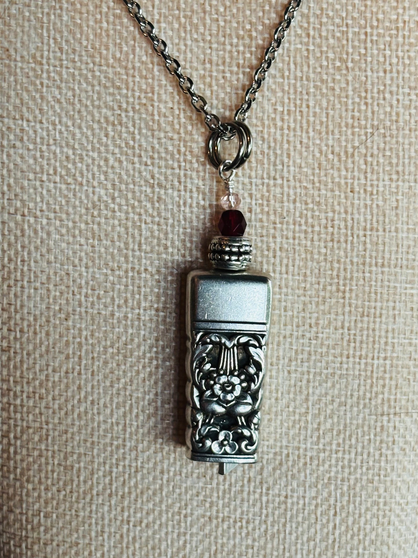 Up-Cycled Vintage Silverware Fairy/Angel Bell Pendant