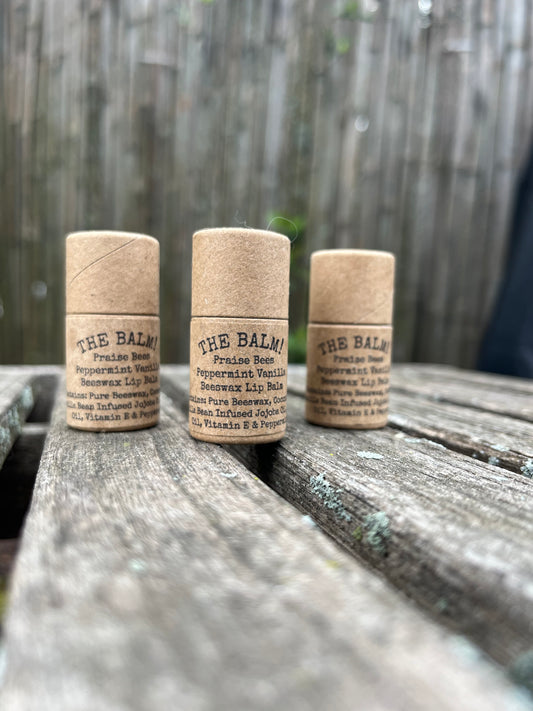 THE BALM-Peppermint Vanilla Beeswax Lipbalm