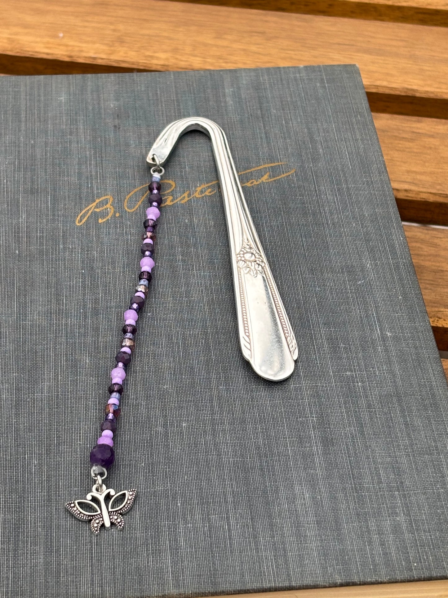 Up-Cycled Vintage Silverware Bookmark