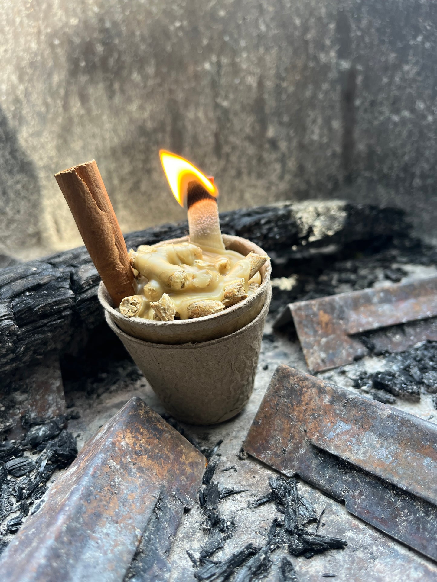 Beeswax Fire Starters