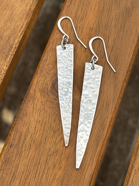 Vintage Up-Cycled Silverware Fork Tine Earrings