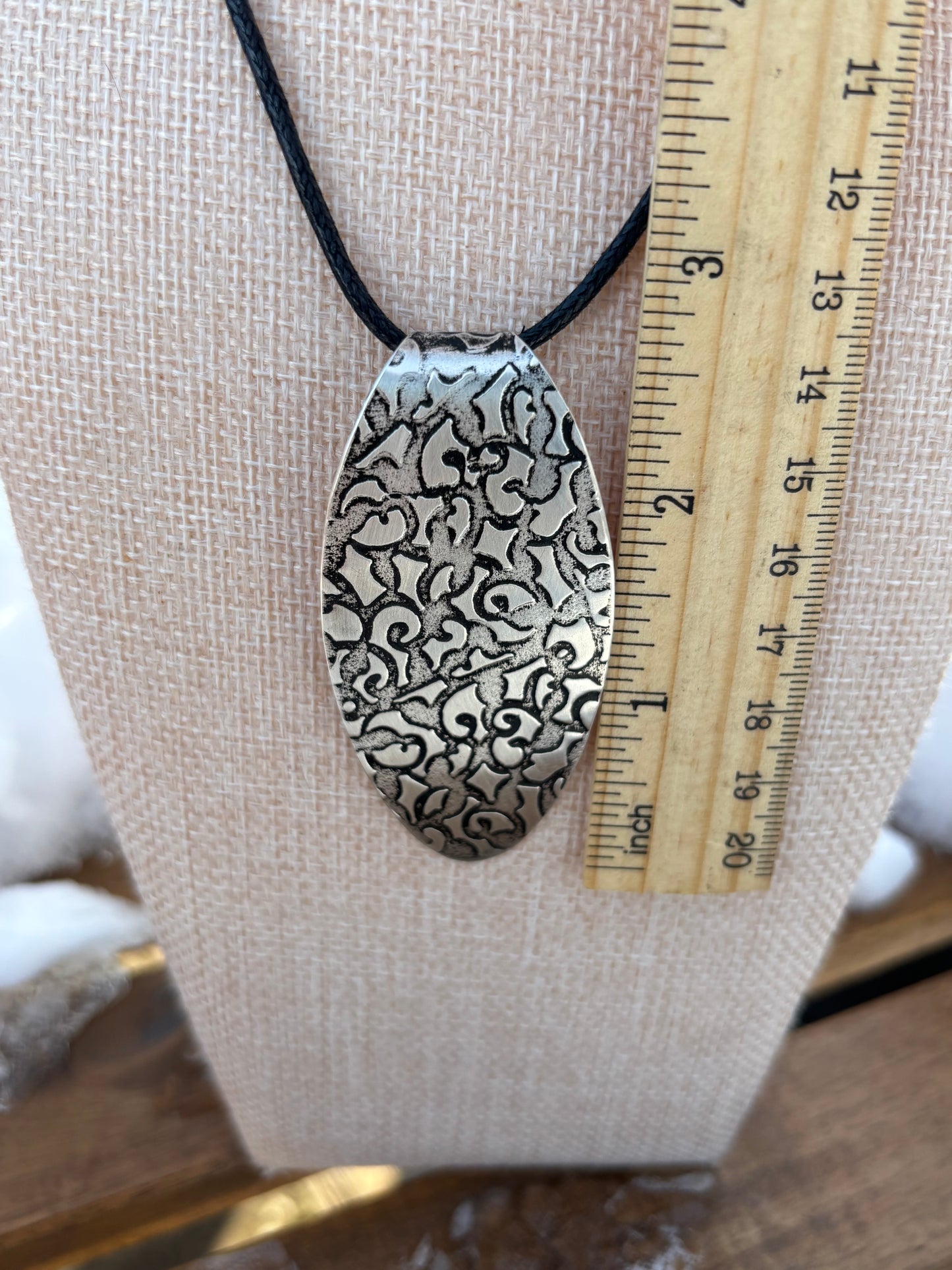 Up-Cycled Vintage Silverware Pendant