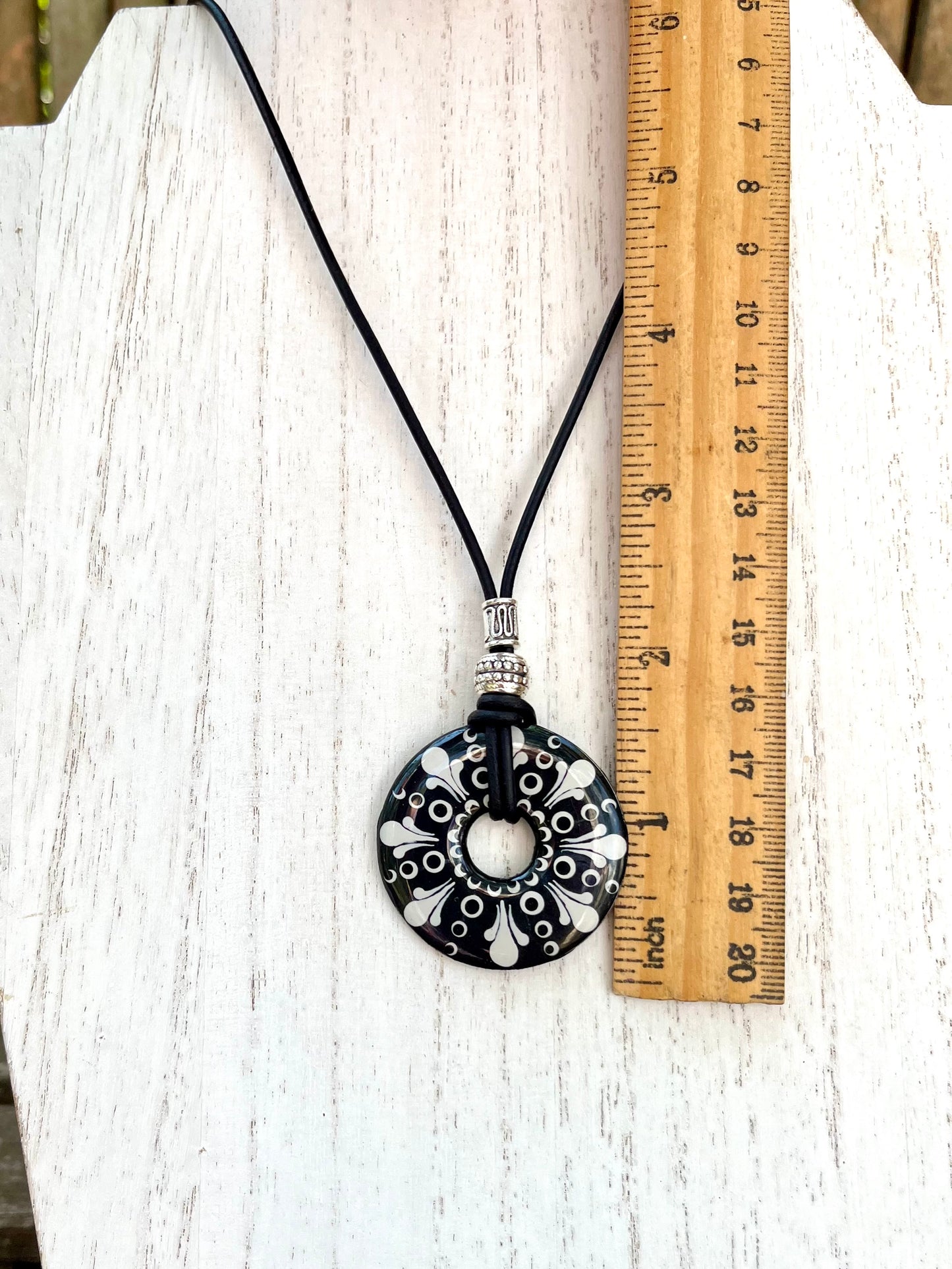 Dot Mandala Adjustable Boho Necklace