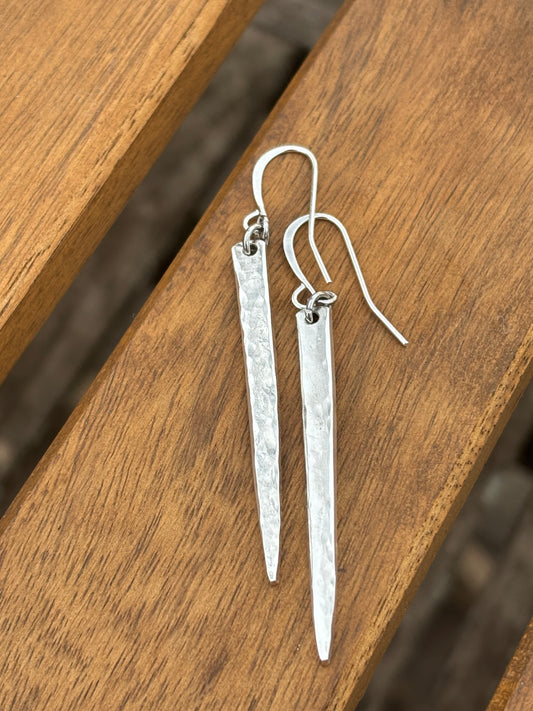 Vintage Up-Cycled Silverware Fork Tine Earrings