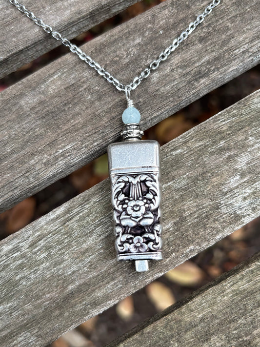 Up-Cycled Vintage Silverware Fairy/Angel Bell Pendant