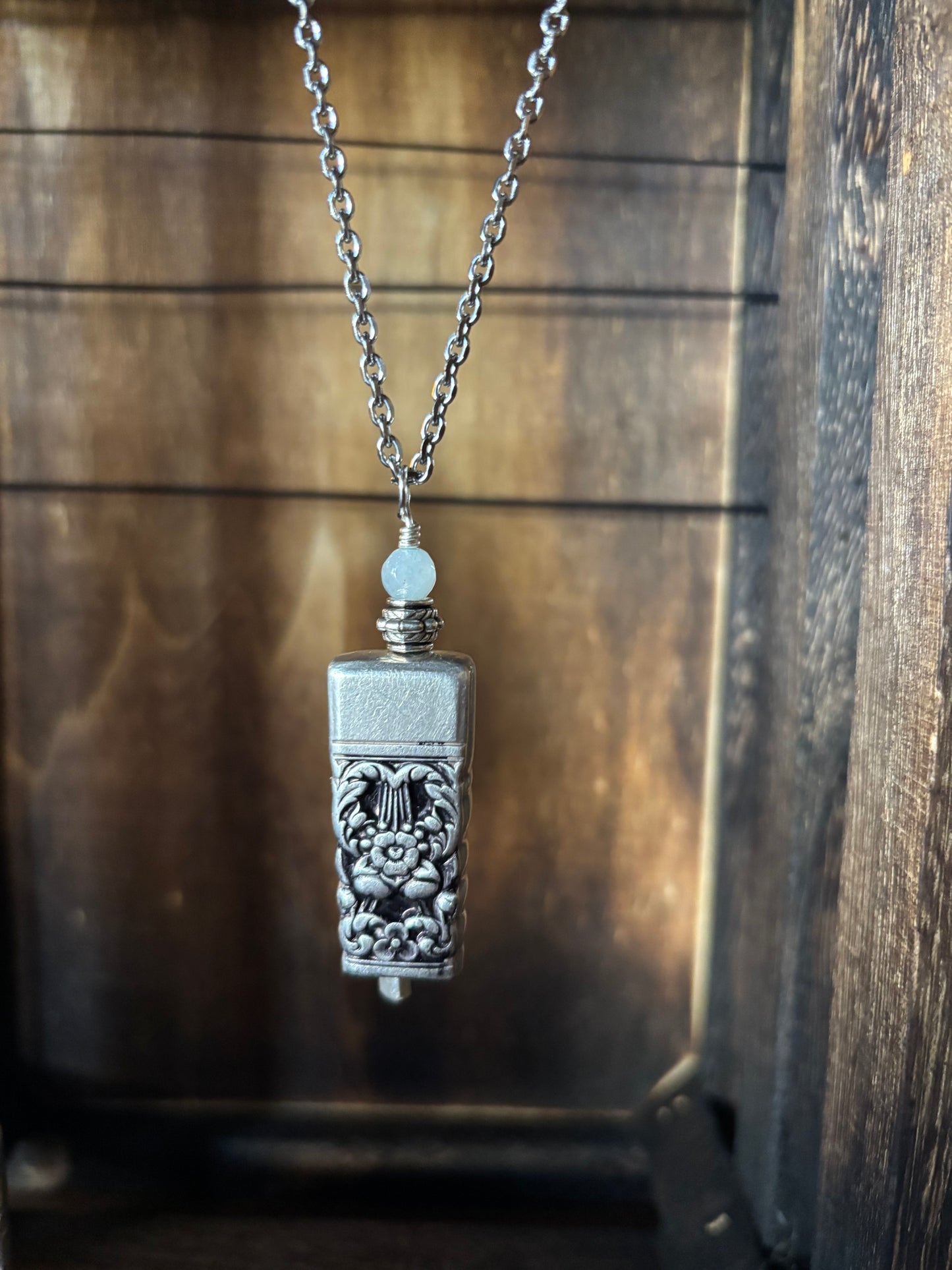 Up-Cycled Vintage Silverware Fairy/Angel Bell Pendant