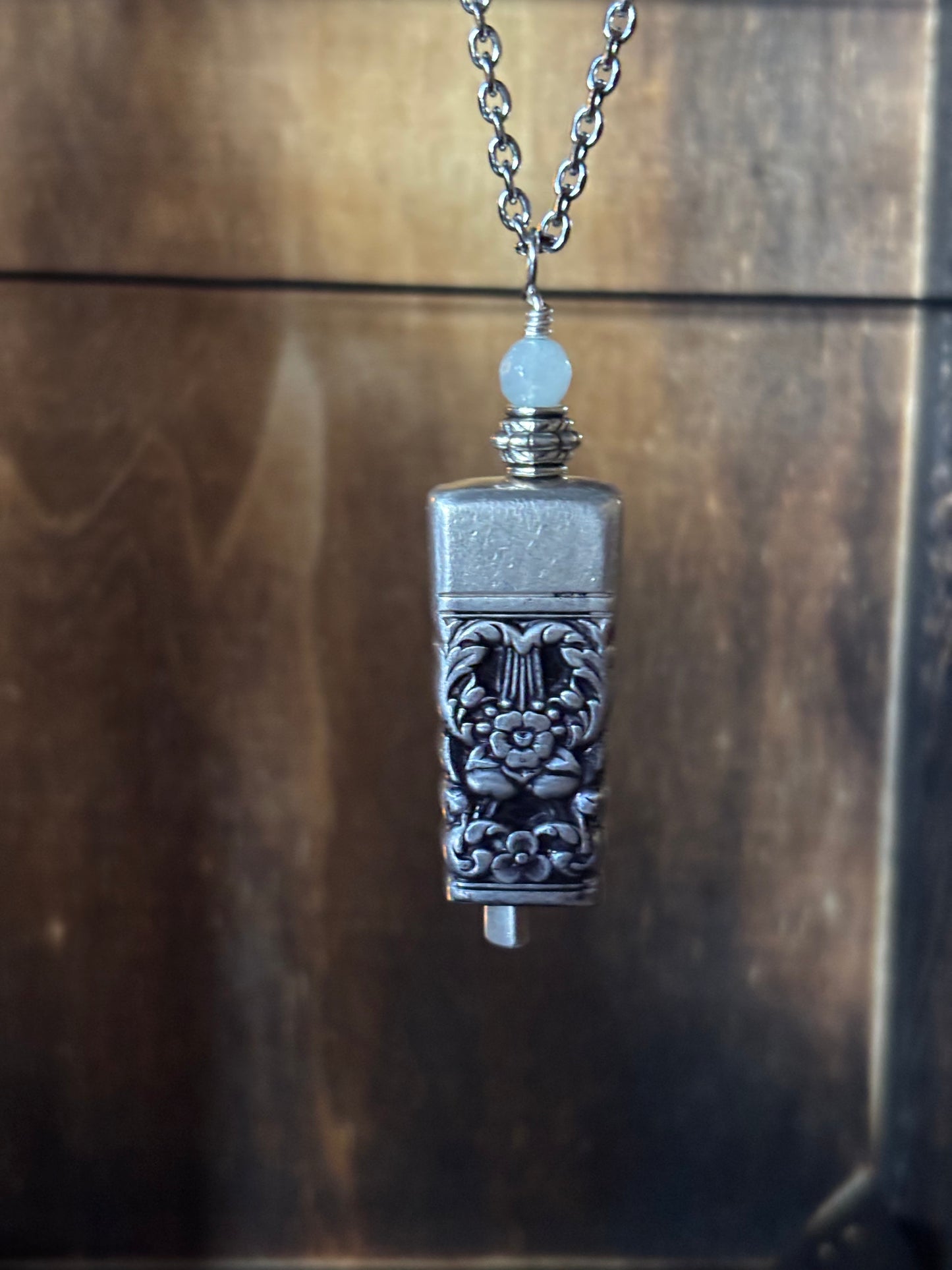 Up-Cycled Vintage Silverware Fairy/Angel Bell Pendant