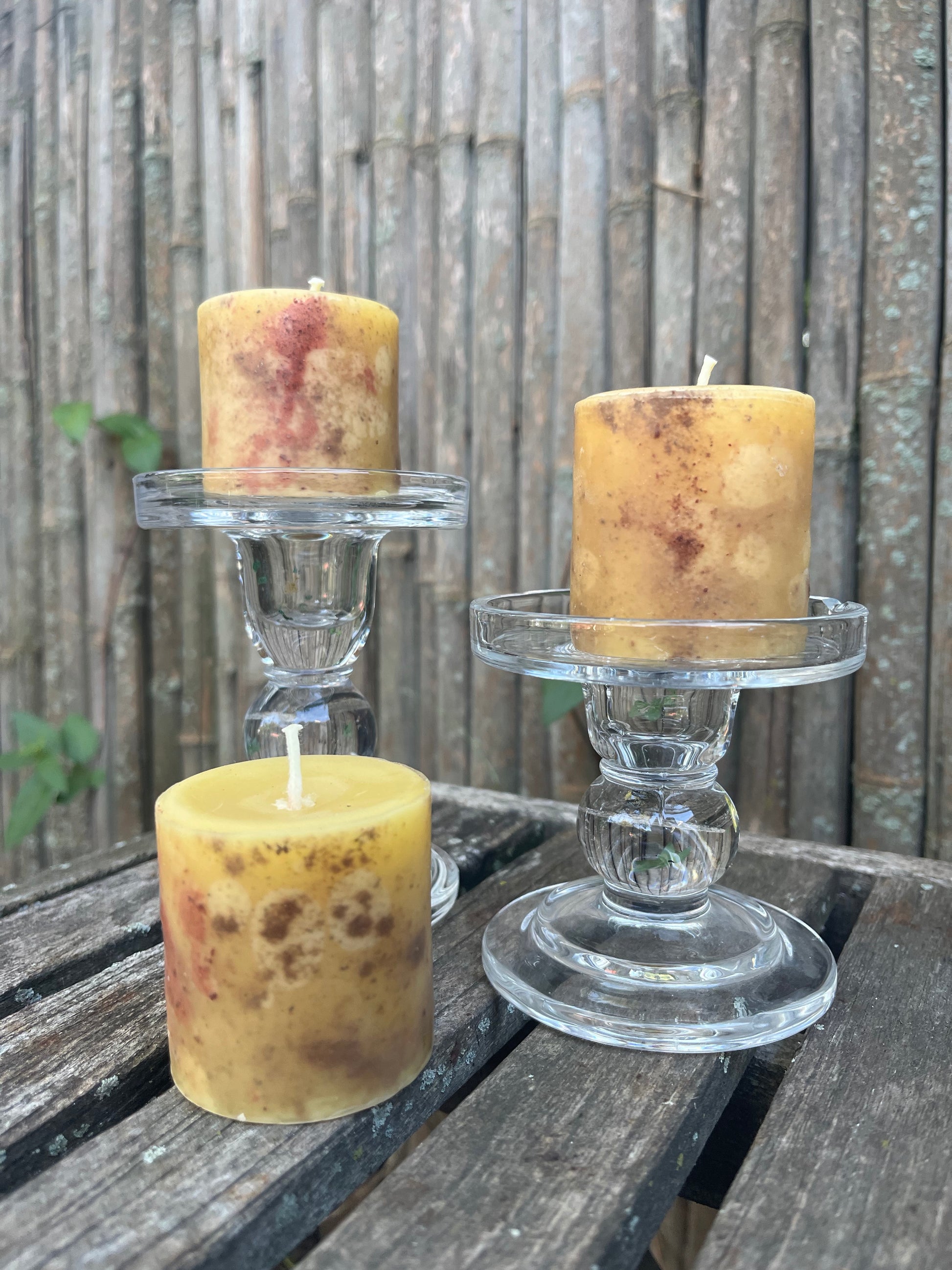 Beeswax & Soy Wax Mushroom Candles