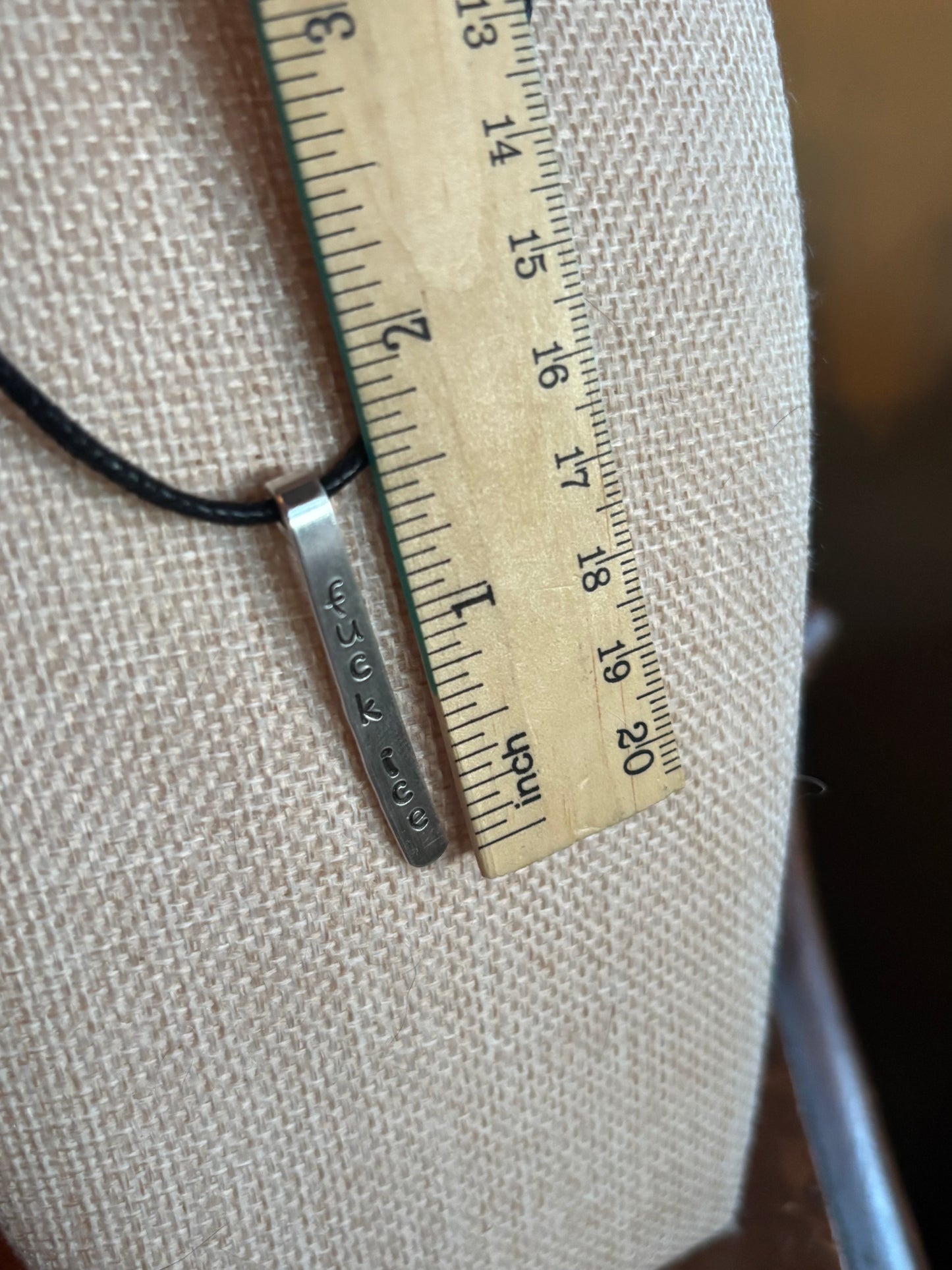Up-Cycled Vintage Silverware Pendant Fuck Ice