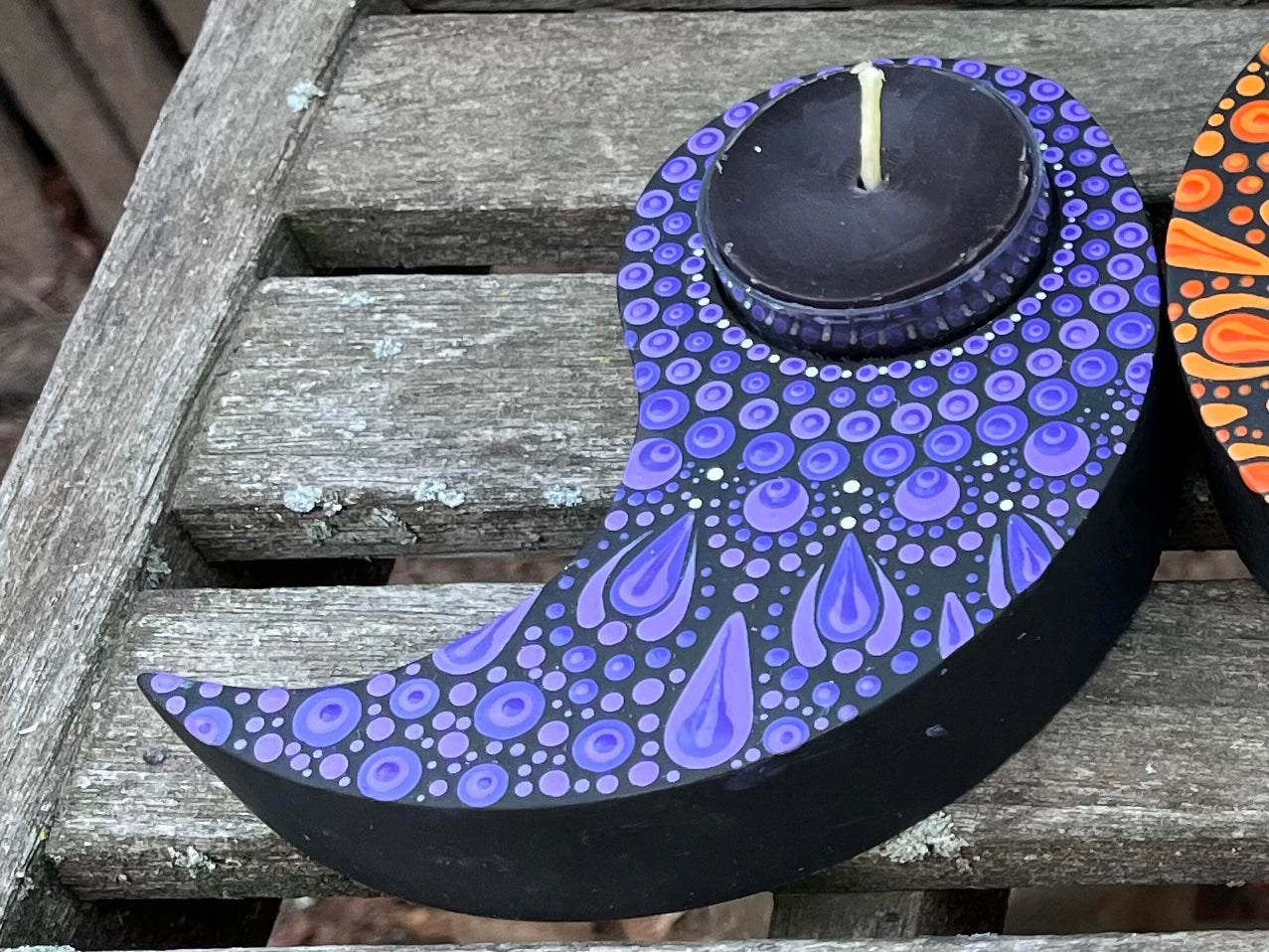 Concrete Yin Yang Tealight Tea Light Holder