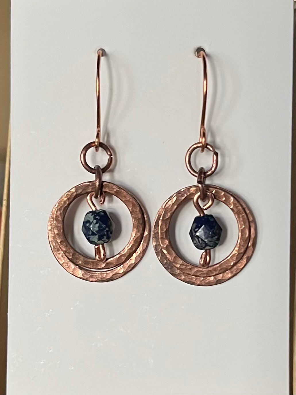 Copper Washer Earrings