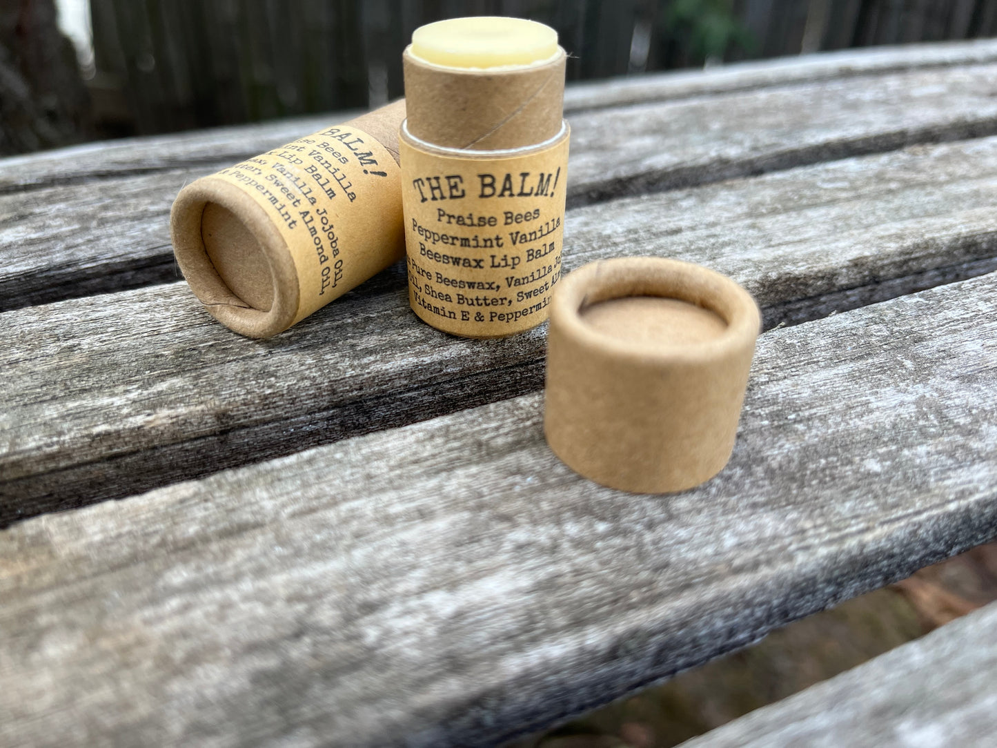 THE BALM-Peppermint Vanilla Beeswax Lipbalm